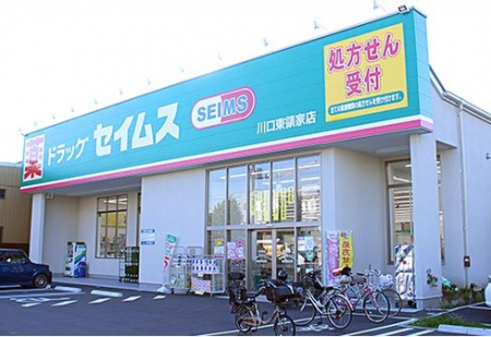 周辺環境　ドラッグセイムス川口東領家店 徒歩10分。 740m
