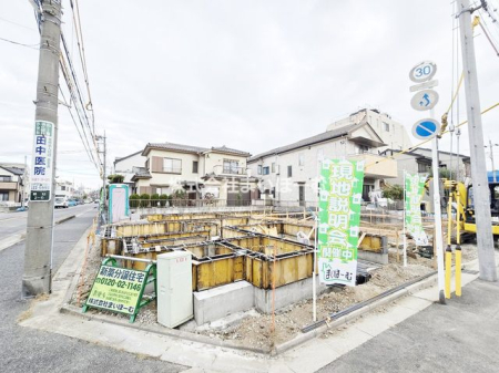 ��ʌ�����s����2���ڂ̐V�z��ˌ��Ă̌��n�O�ώʐ^