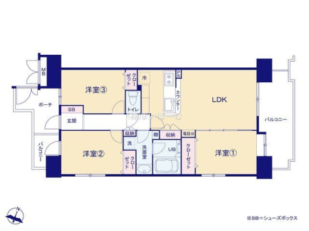 ��ʌ�����s�K��1���ڂ̒��Ã}���V�����̊Ԏ��}�i�̂P�}���V�����j