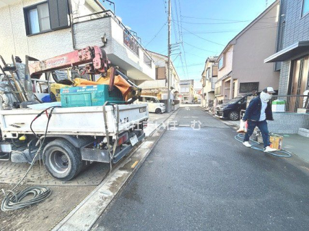 ��ʌ�����s�O��3���ڂ̐V�z��ˌ��Ă̌��n�O�ώʐ^