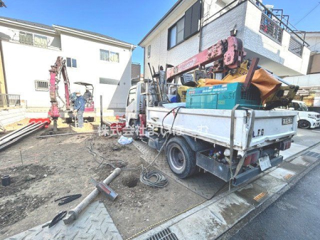 ��ʌ�����s�O��3���ڂ̐V�z��ˌ��Ă̌��n�O�ώʐ^