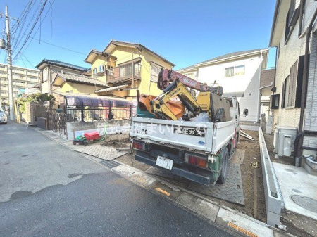 ��ʌ�����s�O��3���ڂ̐V�z��ˌ��Ă̌��n�O�ώʐ^