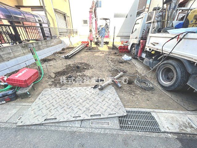 ��ʌ�����s�O��3���ڂ̐V�z��ˌ��Ă̌��n�O�ώʐ^